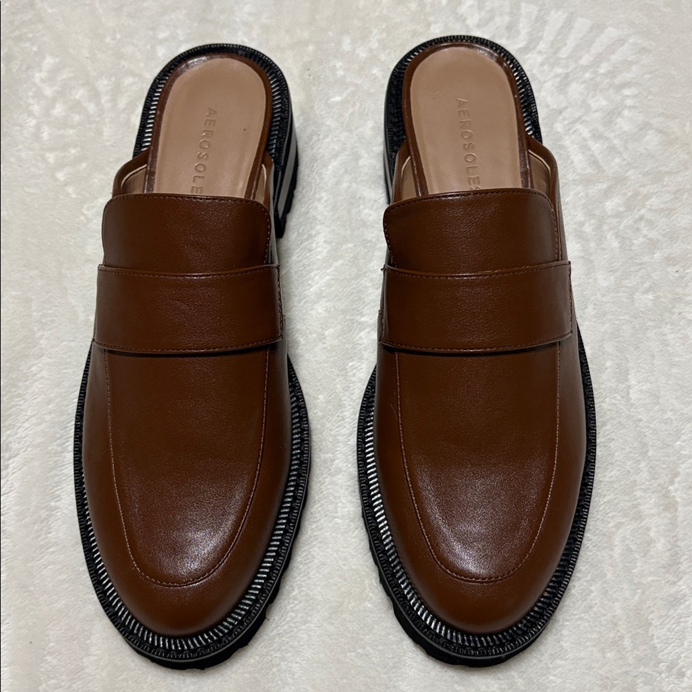 Aerosoles Reba size 9.5 slip-on mule loafer NWOT - Picture 2 of 6